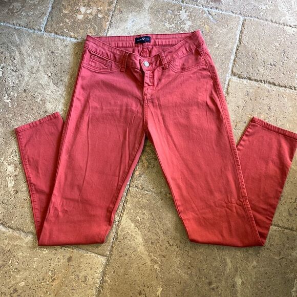 Rust color 5 pocket jeans size 11 - Picture 1 of 5
